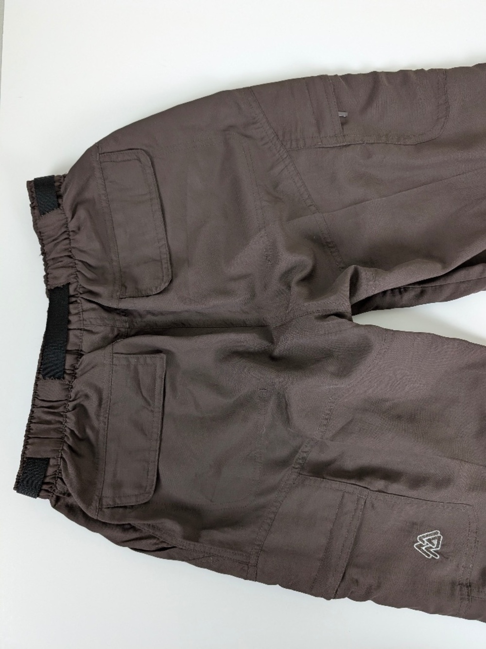 2/$25 or 4/$40 Misty Mountain Pants Convertible Shorts Size Small Brown - Picture 8 of 9
